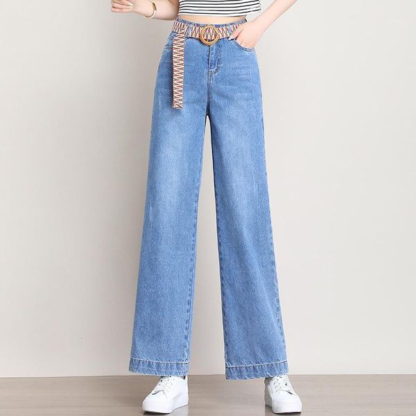 2020 high waist boyfriend wide leg women blue denim jeans with belt loose straight mom jeans mujer streetwear plus size1
2020 high waist boyfriend wide leg women blue denim jeans with belt loose straight mom jeans mujer streetwear plus size1
