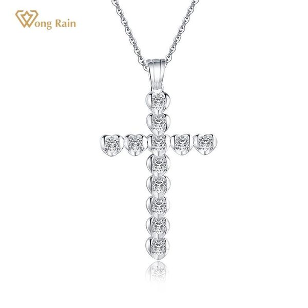 wong rain 925 sterling silver cross created moissanite diamonds gemstone white gold pendant necklace engagement fine jewelry
wong rain 925 sterling silver cross created moissanite diamonds gemstone white gold pendant necklace engagement fine jewelry