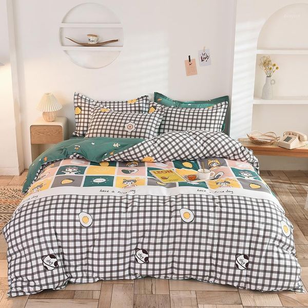 boy girl bedding linen set duvet cover + flat sheet + pillowcase home single/double bed-christmas gift bedding set1
boy girl bedding linen set duvet cover + flat sheet + pillowcase home single/double bed-christmas gift bedding set1
