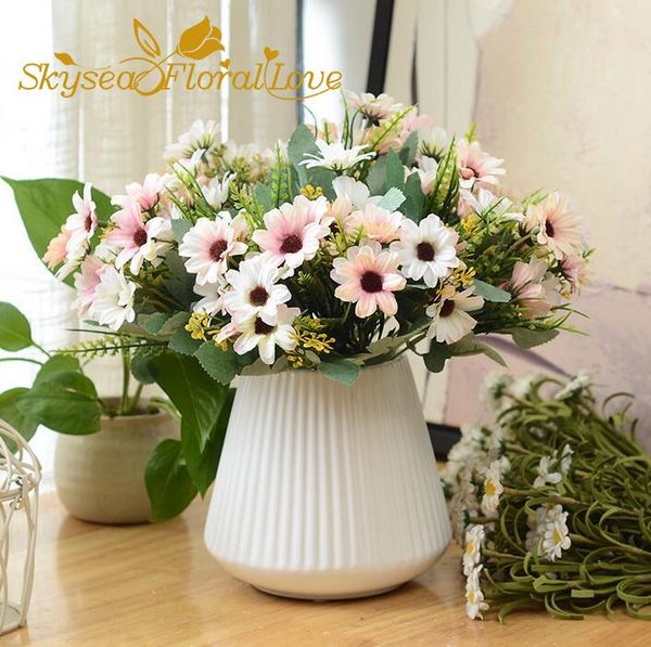 decorative flowers & wreaths artificial 5 branches 15 diasy decoration for home/wedding party fake wedding supplies real touch
decorative flowers & wreaths artificial 5 branches 15 diasy decoration for home/wedding party fake wedding supplies real touch