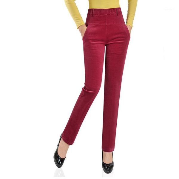 women's pants & capris 2021 winter velvet corduroy women stretch elastic high waist trousers womens plus size1, Black;white
women's pants & capris 2021 winter velvet corduroy women stretch elastic high waist trousers womens plus size1, Black;white