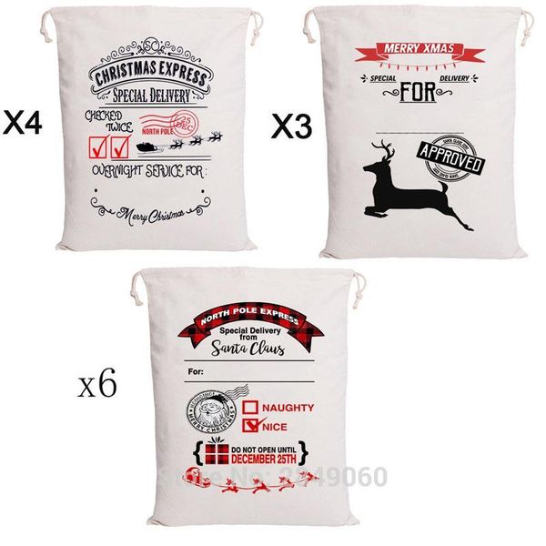 christmas decorations canvas drawstring bag 30pcs/lot santa sacks gift bags kids toy graduation present party handmade1
christmas decorations canvas drawstring bag 30pcs/lot santa sacks gift bags kids toy graduation present party handmade1