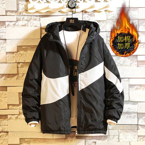 2021 Autumn Winter New Men's Coats, Quality Male Cotton Clothes, Fashion Trends, Hooded Sghn, Black
2021 Autumn Winter New Men's Coats, Quality Male Cotton Clothes, Fashion Trends, Hooded Sghn, Black
