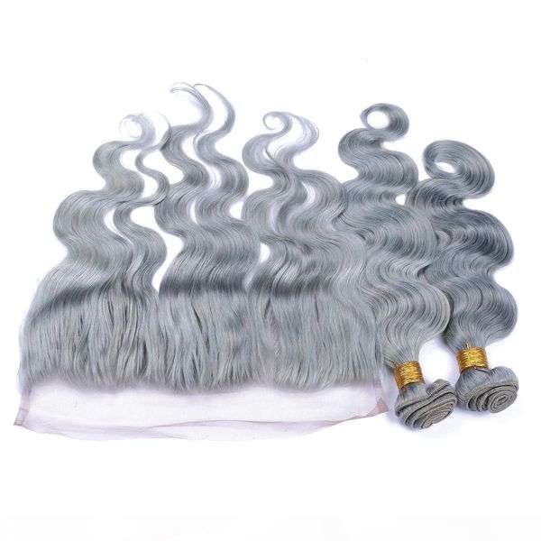 silver grey human hair extensions 3 bundles with frontal gray brazilian human hair 100% virgin unprocess silver grey lace frontal, Black;brown
silver grey human hair extensions 3 bundles with frontal gray brazilian human hair 100% virgin unprocess silver grey lace frontal, Black;brown