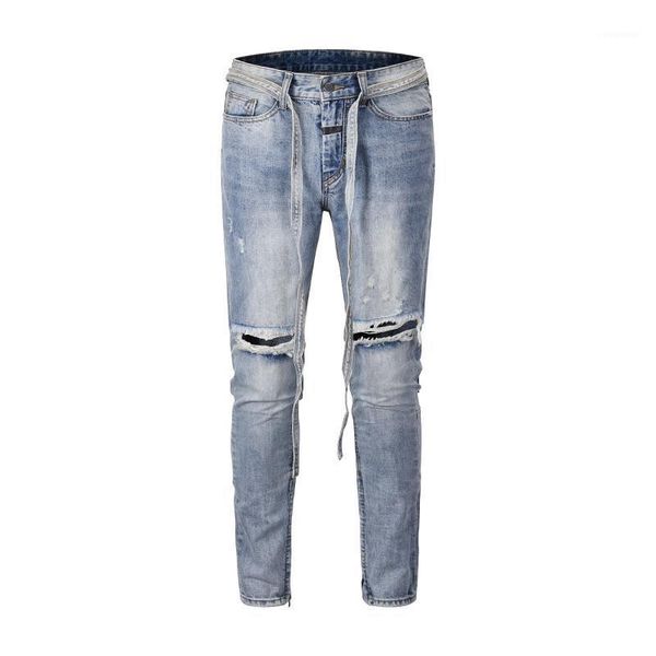 2020 pants mens jogger clothes fashion denim jumpsuit drawstring skinny destroyed ripped distressed blue jeans1
2020 pants mens jogger clothes fashion denim jumpsuit drawstring skinny destroyed ripped distressed blue jeans1