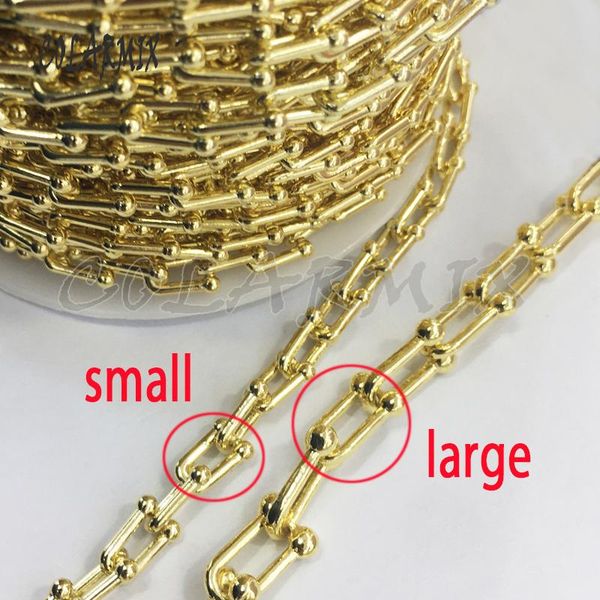 5 meters link chain accessories big chain necklace ccessories mix colors for jewelry making 51031, Silver
5 meters link chain accessories big chain necklace ccessories mix colors for jewelry making 51031, Silver
