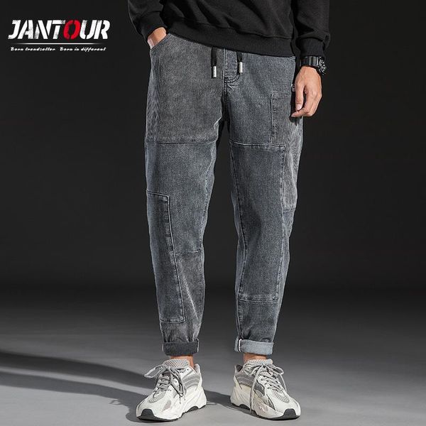 2020 autumn winter gray patchwork jeans elasticity thick male trousers cotton regular fit men jeans pantalon homme size 28-38, Blue
2020 autumn winter gray patchwork jeans elasticity thick male trousers cotton regular fit men jeans pantalon homme size 28-38, Blue