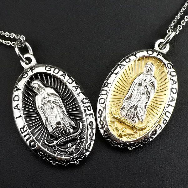 pendant necklaces amumiu "our lady guadalupe" religious wholesale jewelry necklace women men fashion accessories virgin mary hzp21, Silver
pendant necklaces amumiu "our lady guadalupe" religious wholesale jewelry necklace women men fashion accessories virgin mary hzp21, Silver