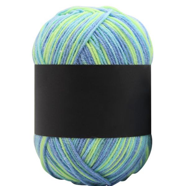 50g soft scarf hat crochet knitting yarn gradient color baby milk cotton yarn for household mother kitting acc bbyrxf, Black
50g soft scarf hat crochet knitting yarn gradient color baby milk cotton yarn for household mother kitting acc bbyrxf, Black