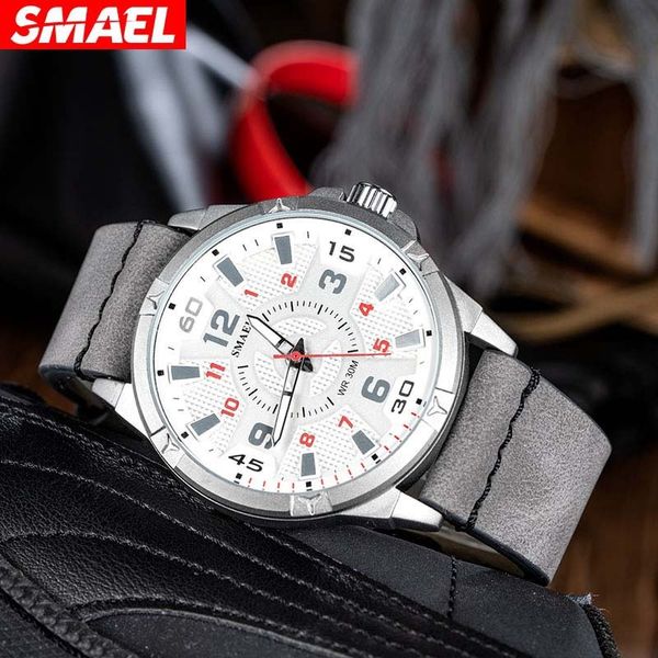 smael smer new men's watch multifunctional fashion luminous waterproof electronic calendar men's quartz watch, Slivery;brown
smael smer new men's watch multifunctional fashion luminous waterproof electronic calendar men's quartz watch, Slivery;brown