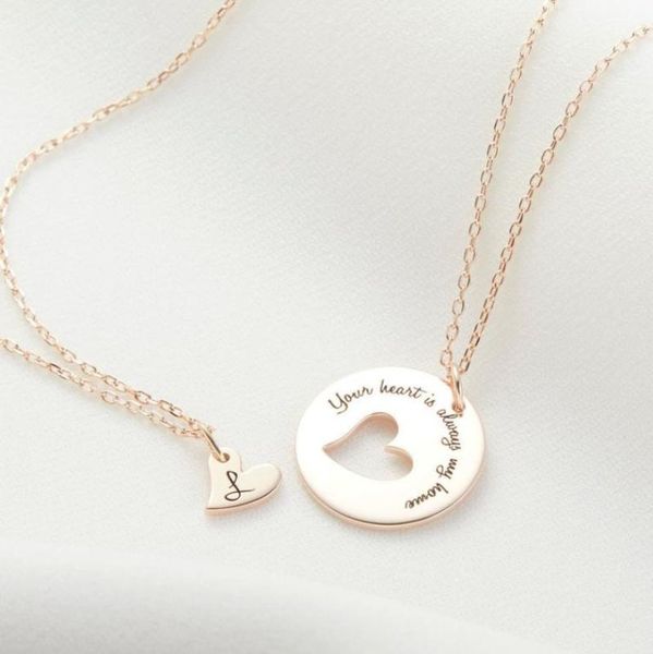 pendant necklaces signature heart necklace handwriting mother daughter meaningful mom gift sister mother's day, Silver
pendant necklaces signature heart necklace handwriting mother daughter meaningful mom gift sister mother's day, Silver