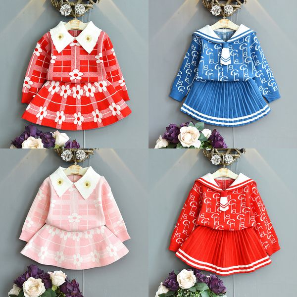 humor bear girls autumn winter clothing new fashionable japanese korean cute doll collar knitted sweater skirt children's suit y1107, White
humor bear girls autumn winter clothing new fashionable japanese korean cute doll collar knitted sweater skirt children's suit y1107, White
