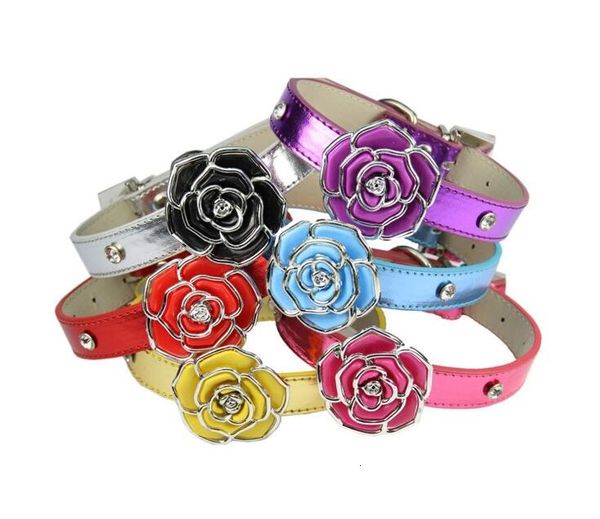 graceful pets collar dog cat rose collar adjustable pu flat belt with crystal pet necklace 6 color pets supplies wholesale ship
graceful pets collar dog cat rose collar adjustable pu flat belt with crystal pet necklace 6 color pets supplies wholesale ship