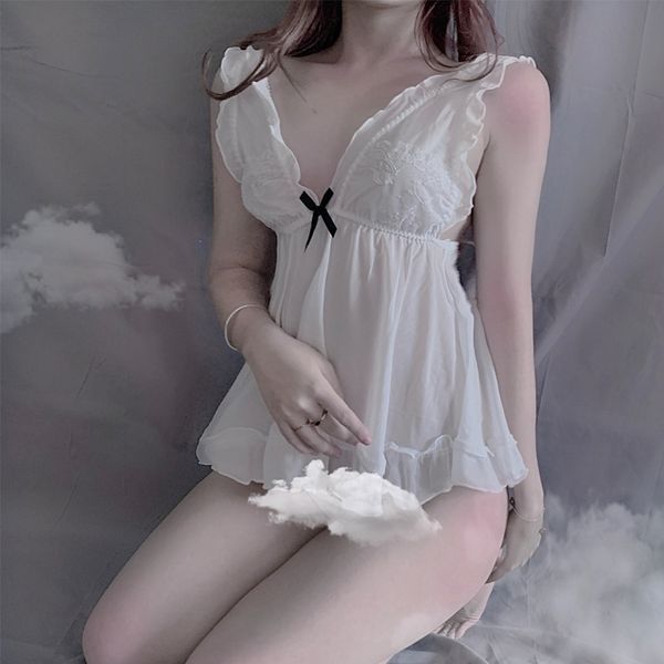 underwear transparent gauze small chest opening temptation sling lace passion suit super sao pajamas, Red;black
underwear transparent gauze small chest opening temptation sling lace passion suit super sao pajamas, Red;black