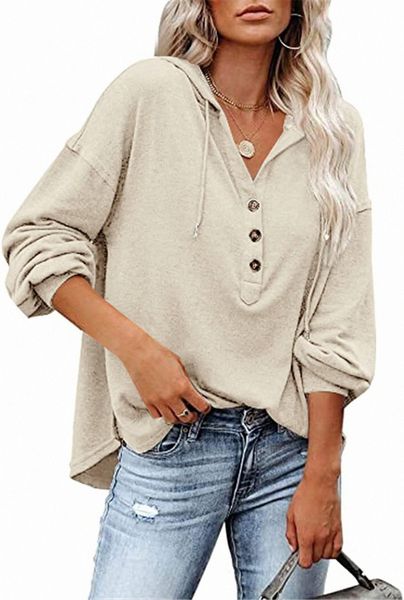 women's casual pullover hoodies long sleeve fall sweaters shirts button down drawstring x1nl#, Black
women's casual pullover hoodies long sleeve fall sweaters shirts button down drawstring x1nl#, Black