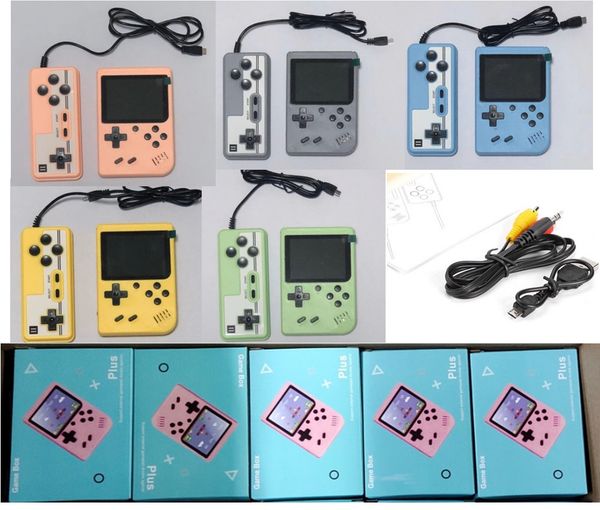 mini handheld macaron game console 500 in 1 retro video game console 8 bit 3.0 inch colorful lcd support two players with retail box
mini handheld macaron game console 500 in 1 retro video game console 8 bit 3.0 inch colorful lcd support two players with retail box