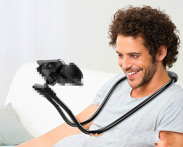 flexible mobile phone holder hanging neck lazy necklace bracket bed degree phones holder stand for huawei1
flexible mobile phone holder hanging neck lazy necklace bracket bed degree phones holder stand for huawei1