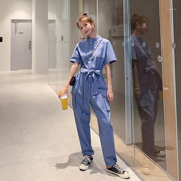 2020 summer women new short sleeve stand collar cargo pants jumpsuits overalls female streetwear hip hop harem trousers romper1, Black;white
2020 summer women new short sleeve stand collar cargo pants jumpsuits overalls female streetwear hip hop harem trousers romper1, Black;white