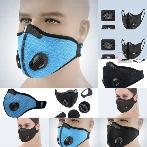 round shipping50 non-woven 100 square 1pcs cycle three-layer face neckerchief protective breath 2h0z
