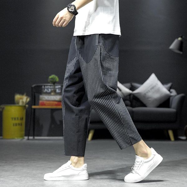men's pants 2021 autumn spliced ankle length casual youthful vitality bloomers carrot 95%cotton tapered harem black
men's pants 2021 autumn spliced ankle length casual youthful vitality bloomers carrot 95%cotton tapered harem black