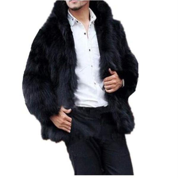 men's fur & faux collar thick coat jacket winter outwear men parka jackets warm coats overcoats, Black
men's fur & faux collar thick coat jacket winter outwear men parka jackets warm coats overcoats, Black