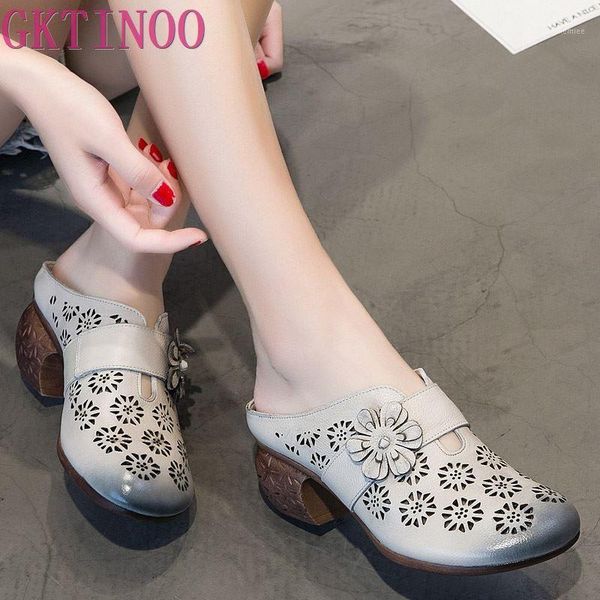 gktinoo genuine leather women's shoes summer slippers female flowers casual slippers thick high heels flip flops1, Black
gktinoo genuine leather women's shoes summer slippers female flowers casual slippers thick high heels flip flops1, Black