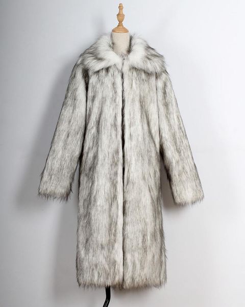 elegant womens faux fur long coats 4 colors warm winter jackets long sleeve lapel neck fur coats s-xxxl1, Black
elegant womens faux fur long coats 4 colors warm winter jackets long sleeve lapel neck fur coats s-xxxl1, Black