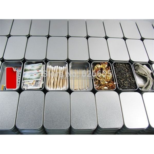 plain silver tin 9.4cm 5.9cm x 2.1cm, rectangle tea candy business card usb storage box case, 20pcs/lot q1130
plain silver tin 9.4cm 5.9cm x 2.1cm, rectangle tea candy business card usb storage box case, 20pcs/lot q1130