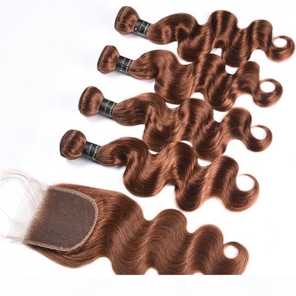 #30 light brown body wave hair bundles with closure 100% unprocessed brazilian human hair weave 10a grade body wave bundles with closure, Black;brown
#30 light brown body wave hair bundles with closure 100% unprocessed brazilian human hair weave 10a grade body wave bundles with closure, Black;brown
