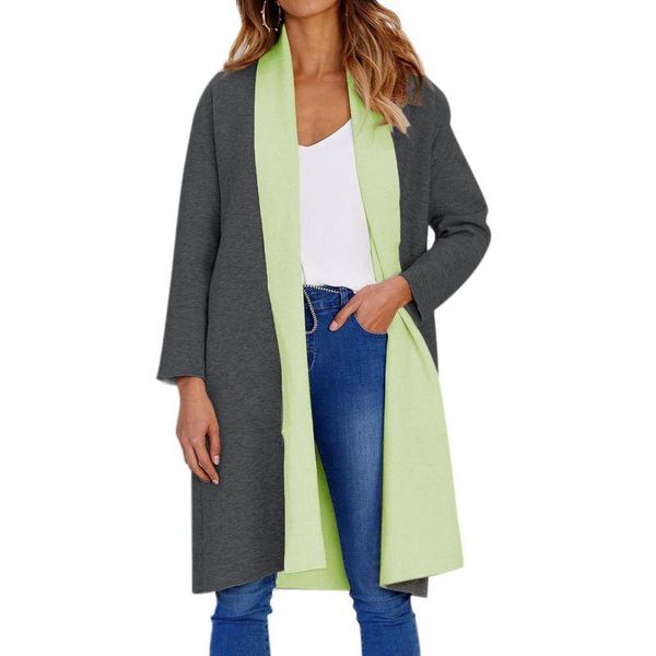 women coat turn-down collar long full sleeve open stitch double layer windbreaker cardigan warm coat autumn winter, Tan;black
women coat turn-down collar long full sleeve open stitch double layer windbreaker cardigan warm coat autumn winter, Tan;black