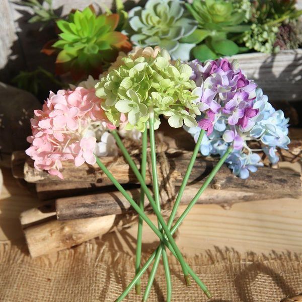 artificial hydrangea flower simulation silk flowers wedding bouquet diy home wedding party decorative flowers 6 colors
artificial hydrangea flower simulation silk flowers wedding bouquet diy home wedding party decorative flowers 6 colors