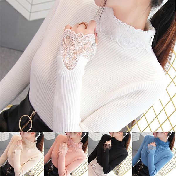 new patchwork lace sweater women autumn women long sleeve jumper blue sweaters casual ladies knitted pullover pull femme, White;black
new patchwork lace sweater women autumn women long sleeve jumper blue sweaters casual ladies knitted pullover pull femme, White;black