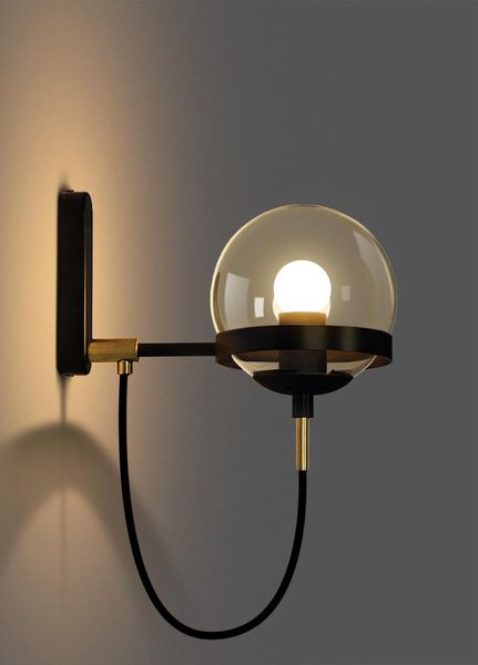 wall lamp iron simple retro clear glass style bedroom led aisle corridor el club bedside frosted
wall lamp iron simple retro clear glass style bedroom led aisle corridor el club bedside frosted