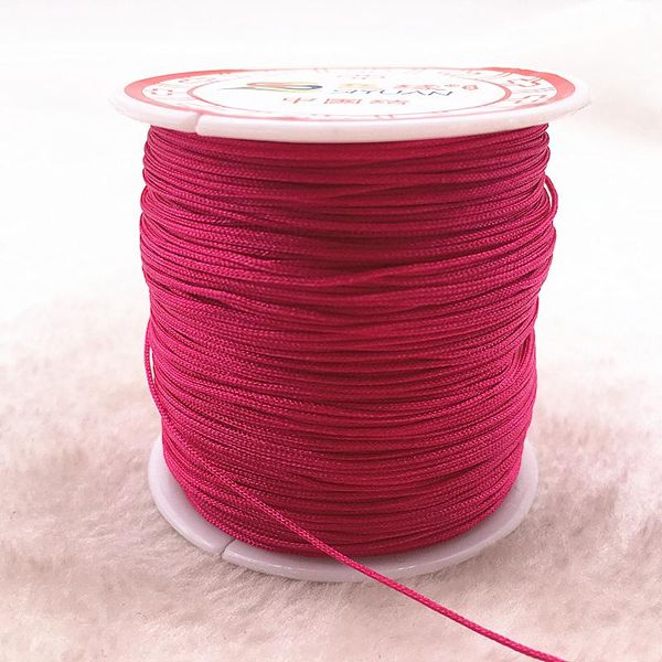 100m roll 0.8mm rose red nylon cord thread chinese knot macrame cord bracelet braided string diy tassels beading thread h wmtxnr
100m roll 0.8mm rose red nylon cord thread chinese knot macrame cord bracelet braided string diy tassels beading thread h wmtxnr