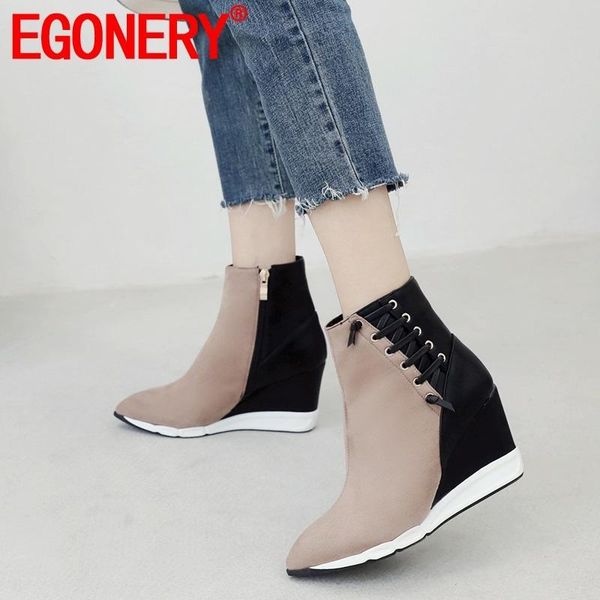 boots egonery winter fashion ankle outdoor super high heels mixed colors flock pointed toe zip women shoes drop, Black
boots egonery winter fashion ankle outdoor super high heels mixed colors flock pointed toe zip women shoes drop, Black
