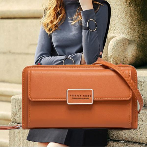 female mode new handbag shoulder with large capacity crossbody mobile phone bag multi-card clutch in case of student card xtpo, Red;black
female mode new handbag shoulder with large capacity crossbody mobile phone bag multi-card clutch in case of student card xtpo, Red;black