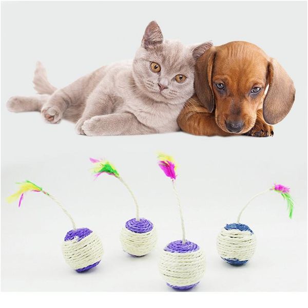 random color 1pc cat claw scratching sisal toy pet toys new shuttlecock ball colorful fea qylfcr
random color 1pc cat claw scratching sisal toy pet toys new shuttlecock ball colorful fea qylfcr