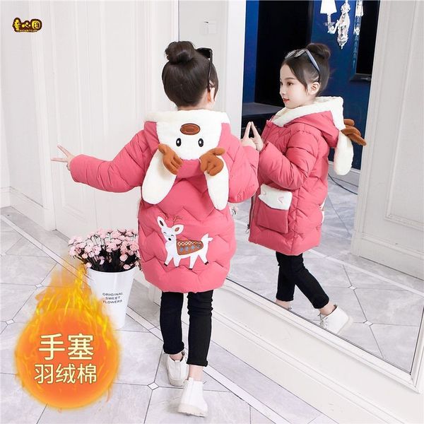 winter coat 3-4 4 5 6 7 88 10 9 year old girl's medium and long heavy down cotton padded jacket, Blue;gray
winter coat 3-4 4 5 6 7 88 10 9 year old girl's medium and long heavy down cotton padded jacket, Blue;gray