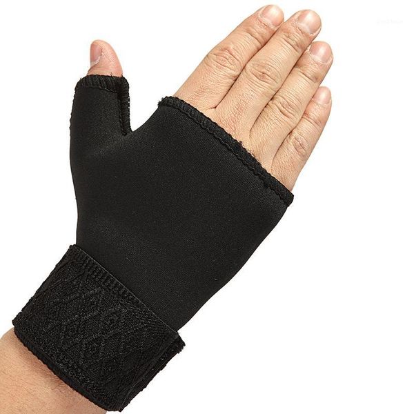 elbow & knee pads sports half finger glove soft care elastic thumb wrist wrap bandage hand palm wrist1, Black;gray
elbow & knee pads sports half finger glove soft care elastic thumb wrist wrap bandage hand palm wrist1, Black;gray