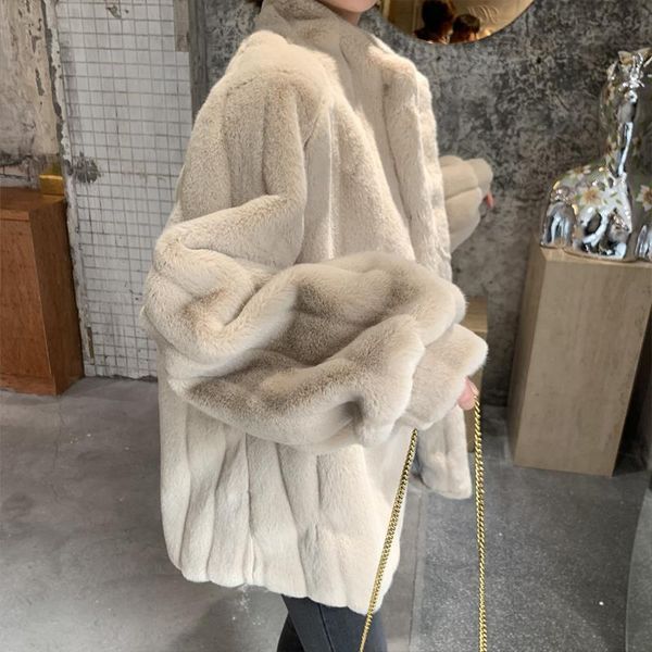 women's fur & faux 2021 women autumn winter loose imitation coat female teddy plush stand collar outerwear lady casual solid jacket e10, Black
women's fur & faux 2021 women autumn winter loose imitation coat female teddy plush stand collar outerwear lady casual solid jacket e10, Black