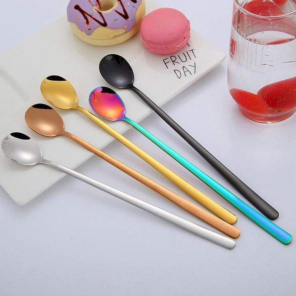 spoons colorful rainbow black 304 stainless steel spoon dinnerware set coffee dessert stir soup silverware 1pc1
spoons colorful rainbow black 304 stainless steel spoon dinnerware set coffee dessert stir soup silverware 1pc1