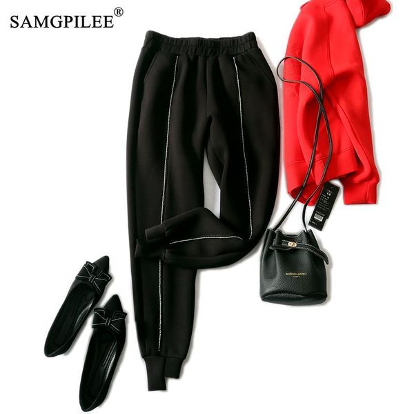 winter pants for women 2020 new arrival ankle-length casual knitted elastic waist solid high pleated pencil woman pant 4xl, Black;white
winter pants for women 2020 new arrival ankle-length casual knitted elastic waist solid high pleated pencil woman pant 4xl, Black;white