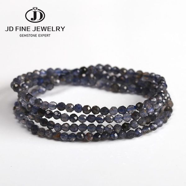 jd gemstone natrual ruby long bracelets shinny faceted tiny 4mm blue ruby multilayer bracelet hight quality jewelry for women, Golden;silver
jd gemstone natrual ruby long bracelets shinny faceted tiny 4mm blue ruby multilayer bracelet hight quality jewelry for women, Golden;silver