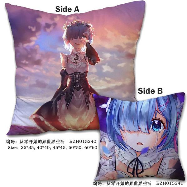 anime re: life in a different world from zero decorative pillows soft two-sides rem printed cartoon pillow cushions 45x45cm gl01
anime re: life in a different world from zero decorative pillows soft two-sides rem printed cartoon pillow cushions 45x45cm gl01
