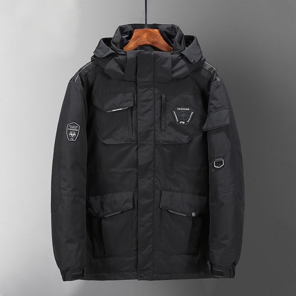 brand down jacket male winter coat thick warm 90% white duck down jacket men hooded windproof russia winter jacket for men, Black
brand down jacket male winter coat thick warm 90% white duck down jacket men hooded windproof russia winter jacket for men, Black