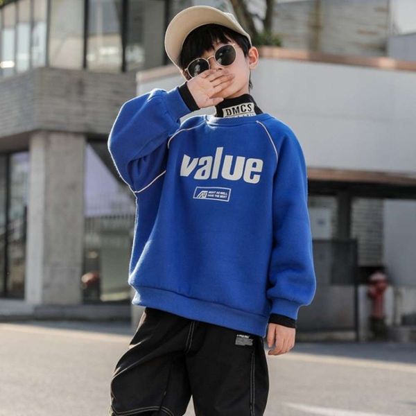 high two children's collar fake men's letter piec of 2020 new fashion korean thickened sweater, Black
high two children's collar fake men's letter piec of 2020 new fashion korean thickened sweater, Black