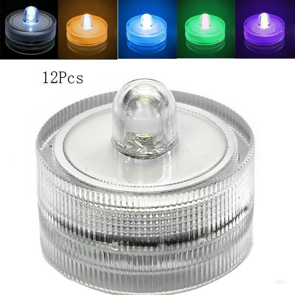 a-plastic 12pcs /lot romantic waterproof submersible led tea electronic candle light for wedding party christmas decoration
a-plastic 12pcs /lot romantic waterproof submersible led tea electronic candle light for wedding party christmas decoration