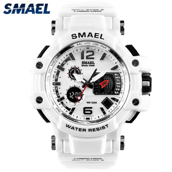 smael brand men sport watches led digital watch men 50m waterproof casual quartz watch male clock men relogios masculino gift 201124, Slivery;brown
smael brand men sport watches led digital watch men 50m waterproof casual quartz watch male clock men relogios masculino gift 201124, Slivery;brown