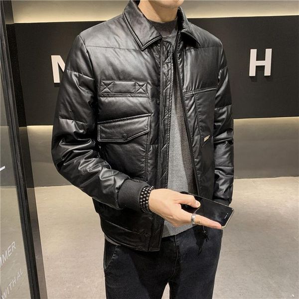 men's down & parkas cotton-padded clothes the autumn/winter 2021 padded bread clothing casual fashion youth wear, Black
men's down & parkas cotton-padded clothes the autumn/winter 2021 padded bread clothing casual fashion youth wear, Black