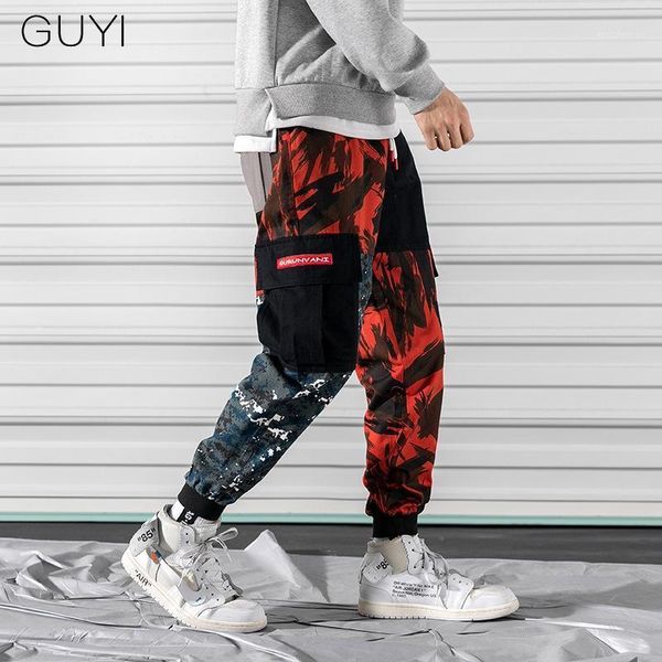 camouflage patchwork plus size hip hop pocket cargo pants men's joggers parkour pants sweatpants trousers streetwear camo casual1, Black
camouflage patchwork plus size hip hop pocket cargo pants men's joggers parkour pants sweatpants trousers streetwear camo casual1, Black